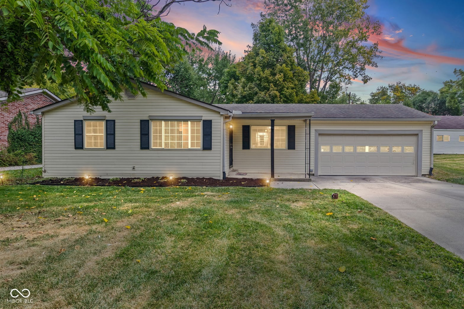 Front exterior at 10145 Indian Lake Boulevard N, Indianapolis, IN