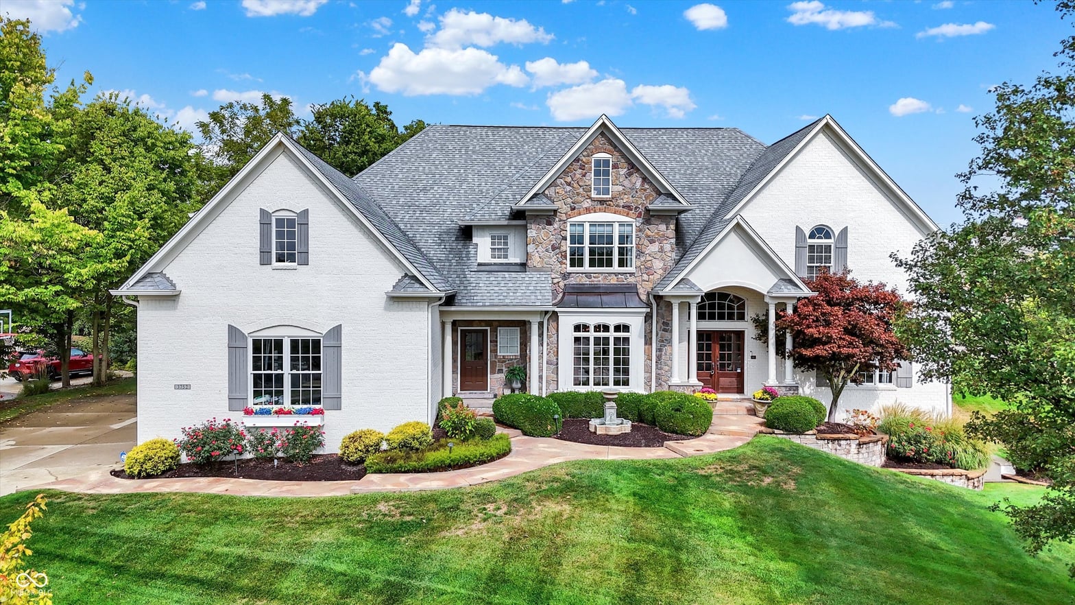 Front exterior at 3752 Slippery Rock Court, Westfield, IN