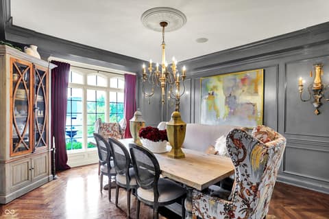 Dining room at 3752 Slippery Rock Court, Westfield, IN