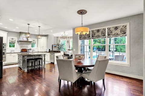 Dining room at 3752 Slippery Rock Court, Westfield, IN