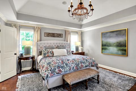Bedroom at 3752 Slippery Rock Court, Westfield, IN