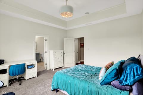 Bedroom at 3752 Slippery Rock Court, Westfield, IN