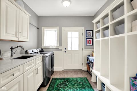 Laundry room at 3752 Slippery Rock Court, Westfield, IN