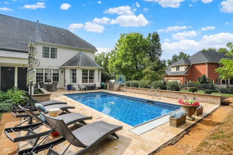 Pool at 3752 Slippery Rock Court, Westfield, IN