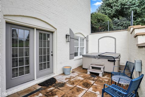 Outdoor living area at 3752 Slippery Rock Court, Westfield, IN