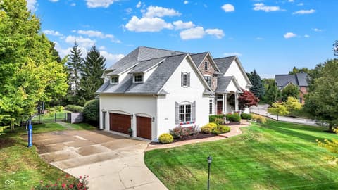 Front exterior at 3752 Slippery Rock Court, Westfield, IN