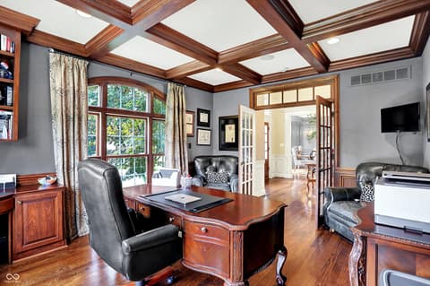 Home office at 3752 Slippery Rock Court, Westfield, IN