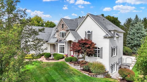 Front exterior at 3752 Slippery Rock Court, Westfield, IN