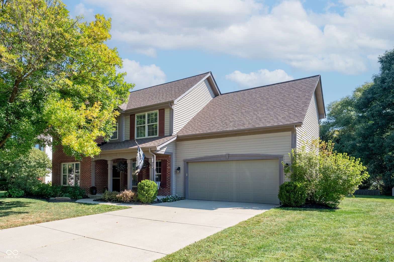 Front exterior at 14737 Setters Road, Carmel, IN
