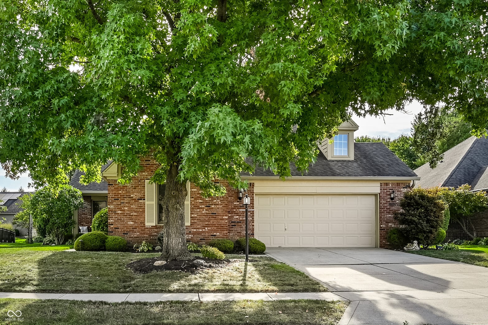 Front exterior at 11959 Halla Place, Fishers, IN