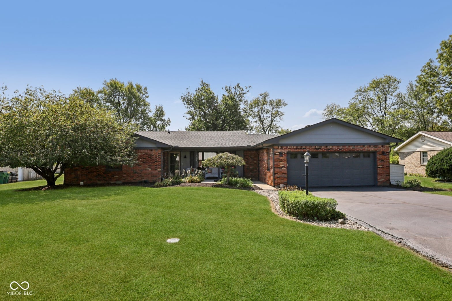 Front exterior at 221 Beechwood Drive, Westfield, IN