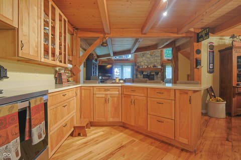 Kitchen at 9007 E Agate Avenue, Nashville, IN