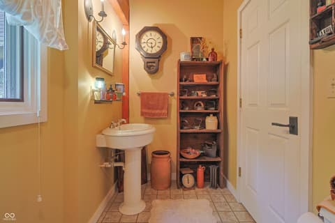 Bathroom at 9007 E Agate Avenue, Nashville, IN