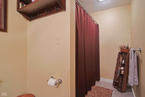 Bathroom at 9007 E Agate Avenue, Nashville, IN
