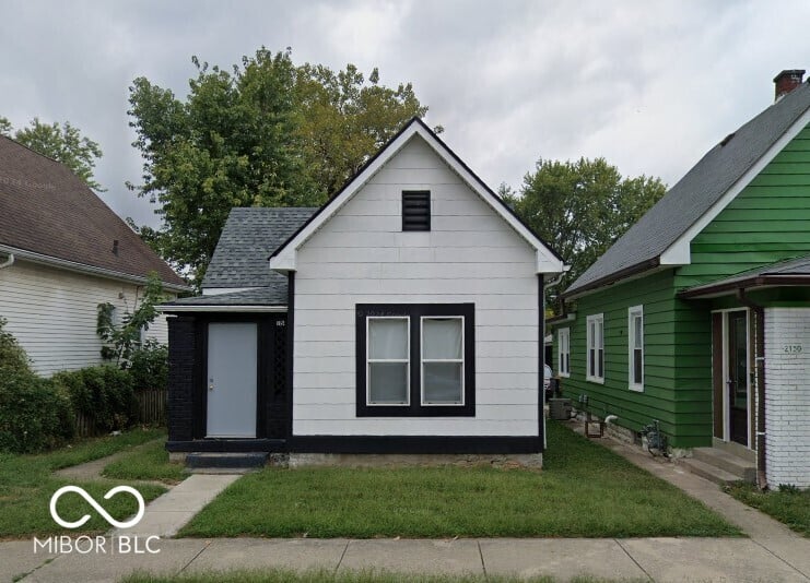 Front exterior at 2154 Webb Street, Indianapolis, IN