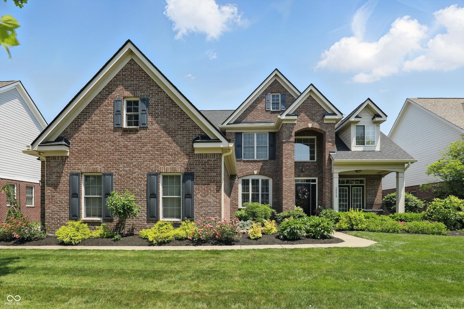 Front exterior at 15519 Declaration Drive, Westfield, IN