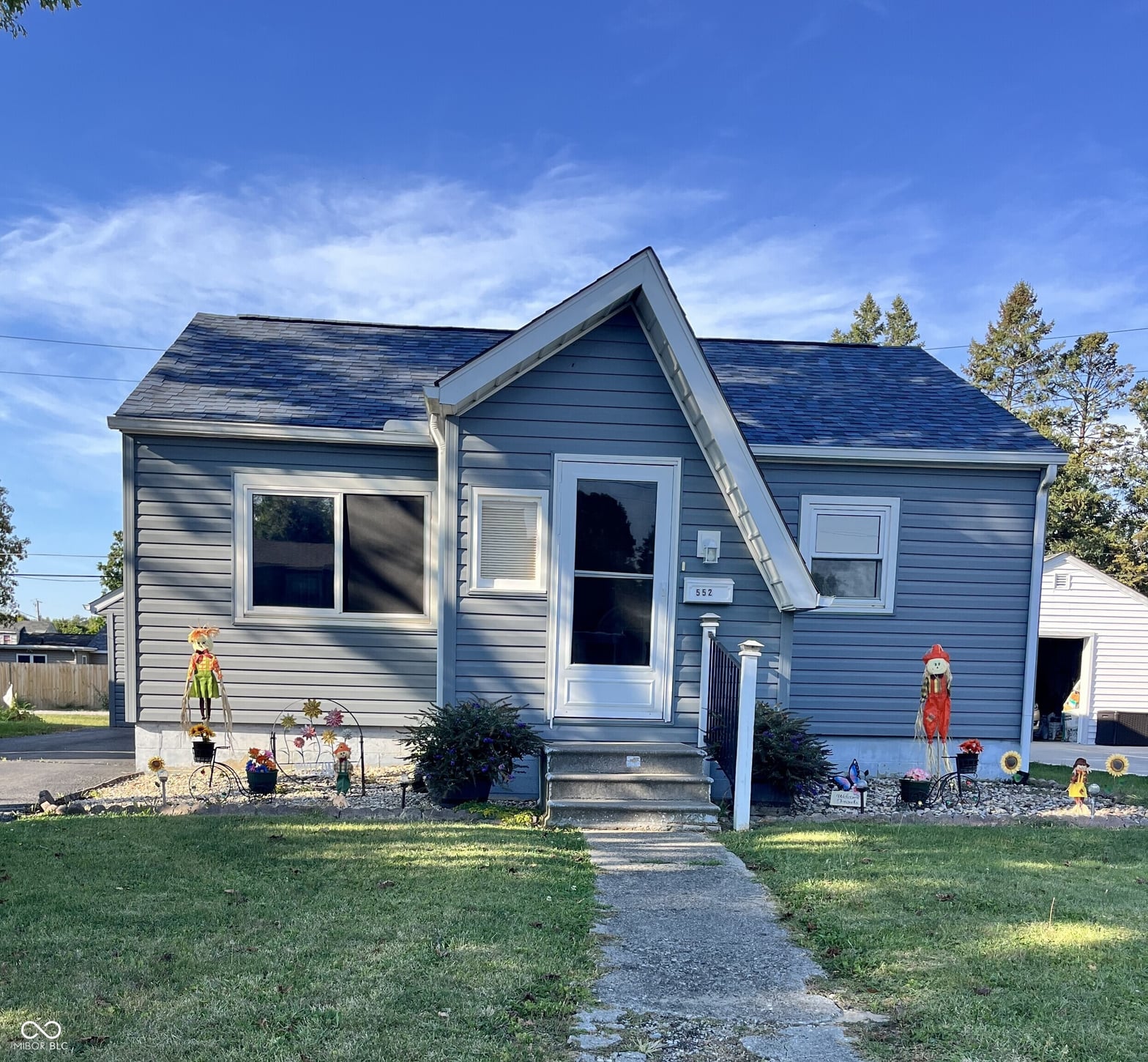 Front exterior at 552 Elmwood Drive, Frankfort, IN