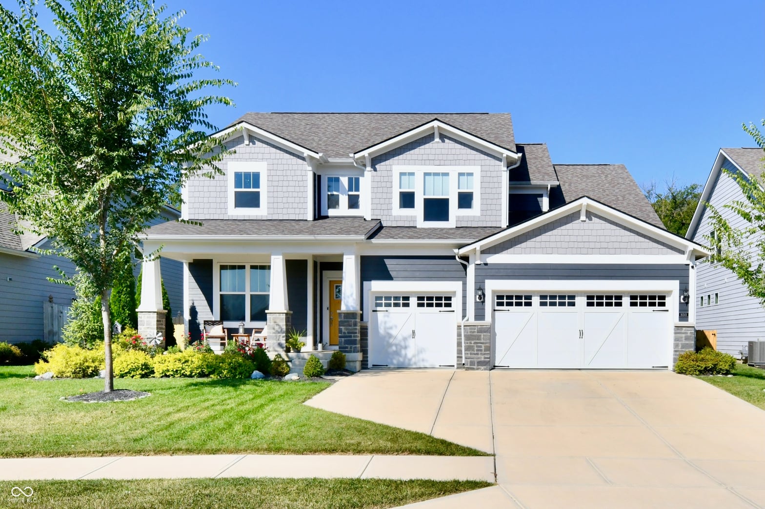 Front exterior at 16501 Teak Drive, Noblesville, IN