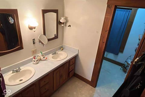 Bathroom at 8301 Camby Road, Camby, IN