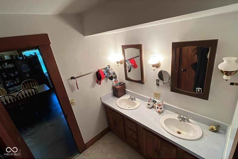 Bathroom at 8301 Camby Road, Camby, IN