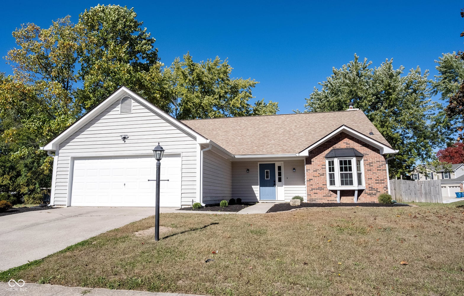 Front exterior at 7824 Ashton Place, Fishers, IN