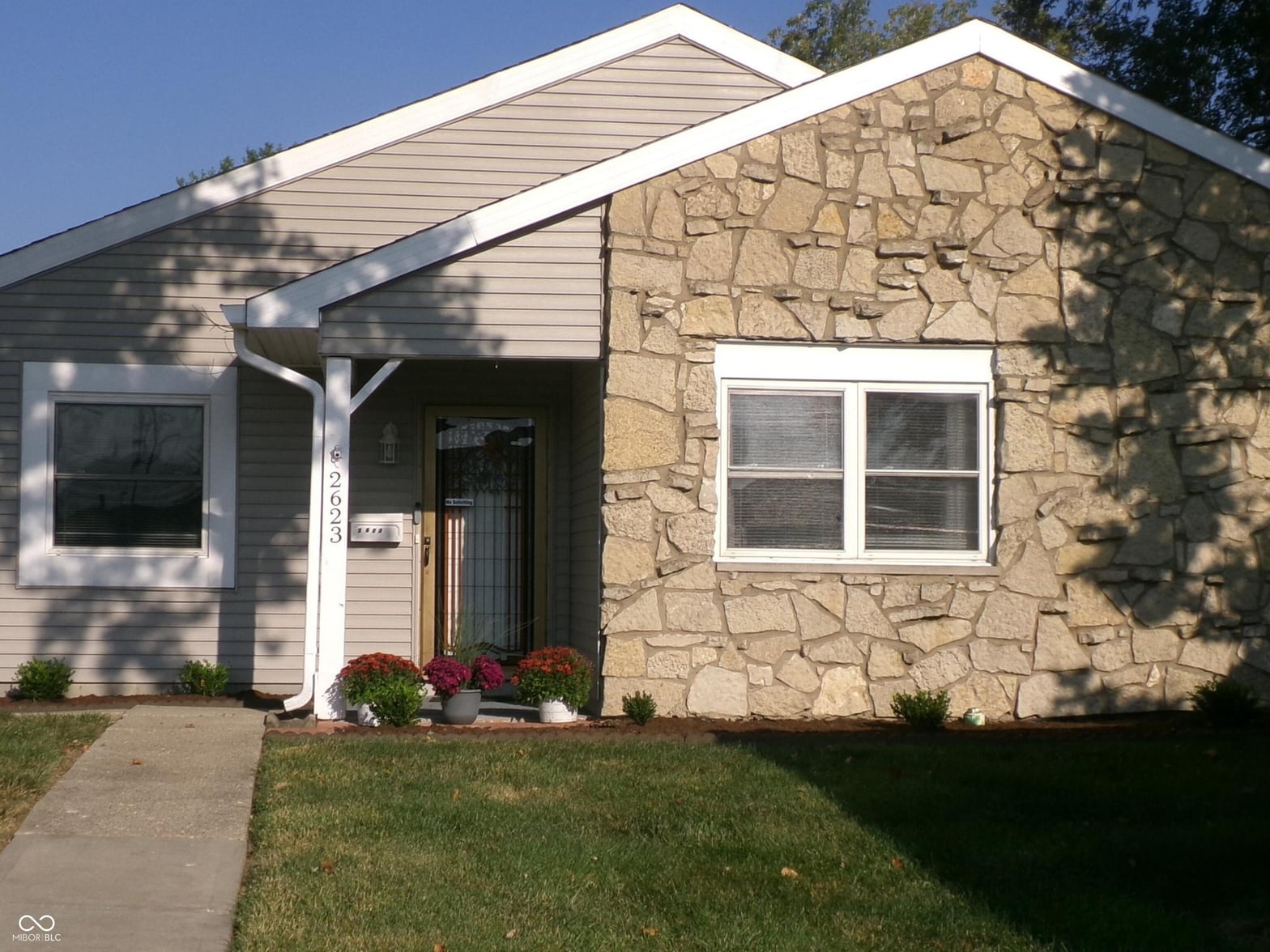 Front exterior at 2623 Country Estates Drive, Indianapolis, IN