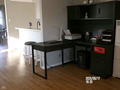 Home office at 2623 Country Estates Drive, Indianapolis, IN