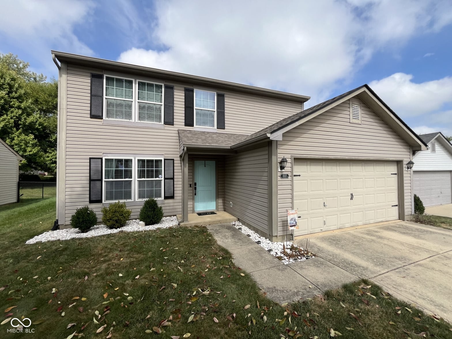 Front exterior at 1810 Tourmaline Drive, Westfield, IN