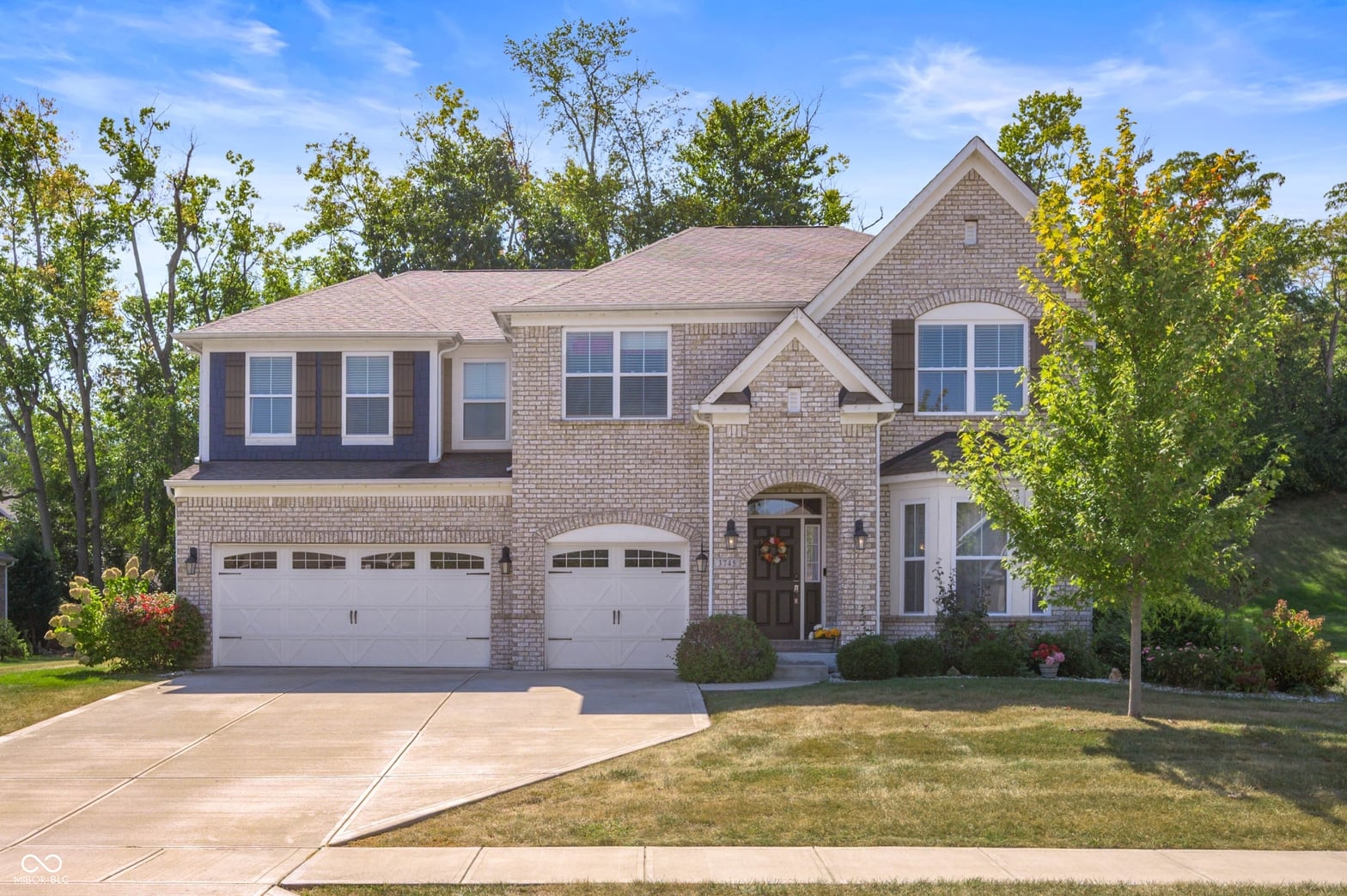 Front exterior at 3745 Presidents Lane, Greenwood, IN