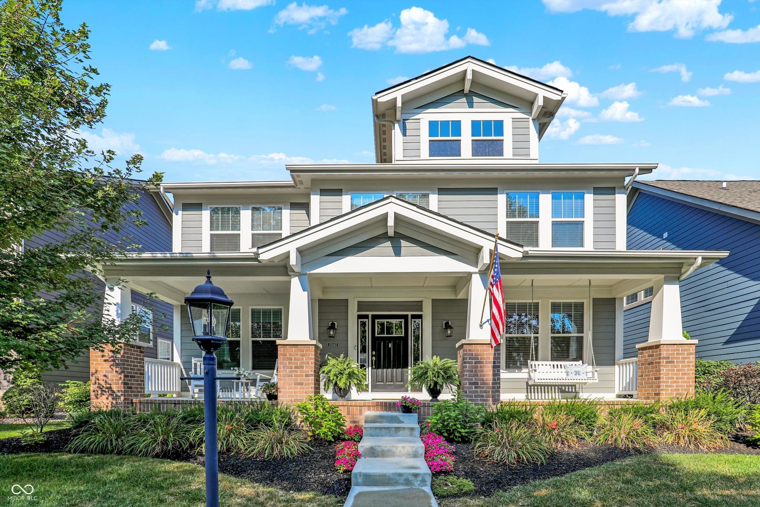 Front exterior at 15047 Carrick Road, Noblesville, IN