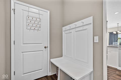 Laundry room at 6603 Laredo Drive, McCordsville, IN