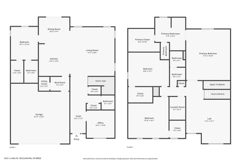 Floor Plan — 6603 Laredo Drive, McCordsville, IN