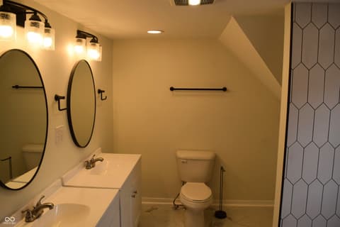 Bathroom at 350 E Minnesota Street, Indianapolis, IN