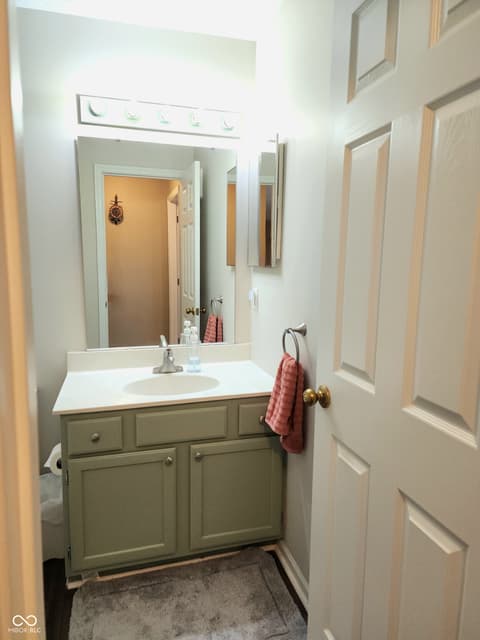 Bathroom at 8720 Yardley Court, Indianapolis, IN