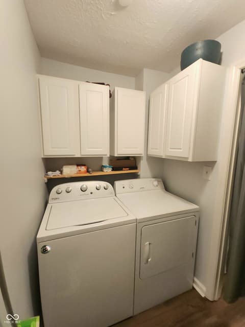 Laundry room at 8720 Yardley Court, Indianapolis, IN