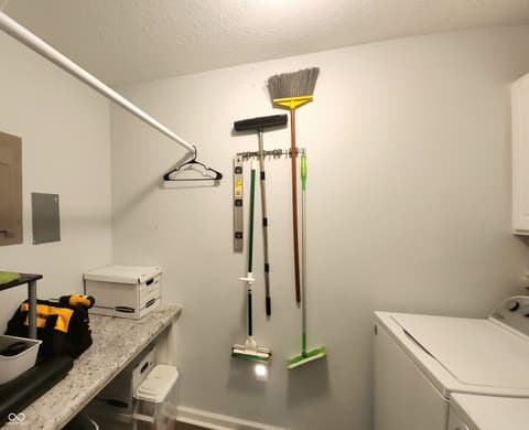 Laundry room at 8720 Yardley Court, Indianapolis, IN