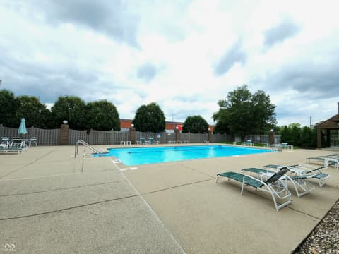 Pool at 8720 Yardley Court, Indianapolis, IN