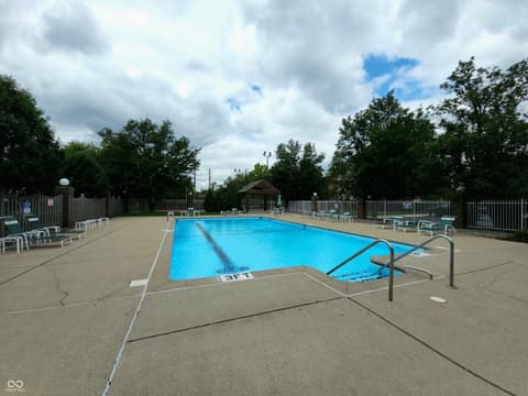 Pool at 8720 Yardley Court, Indianapolis, IN