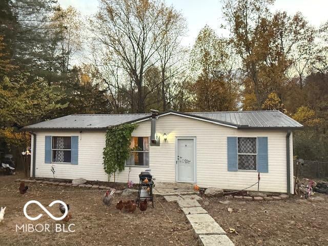 Front exterior at 6485 N County Road 500 E, North Vernon, IN