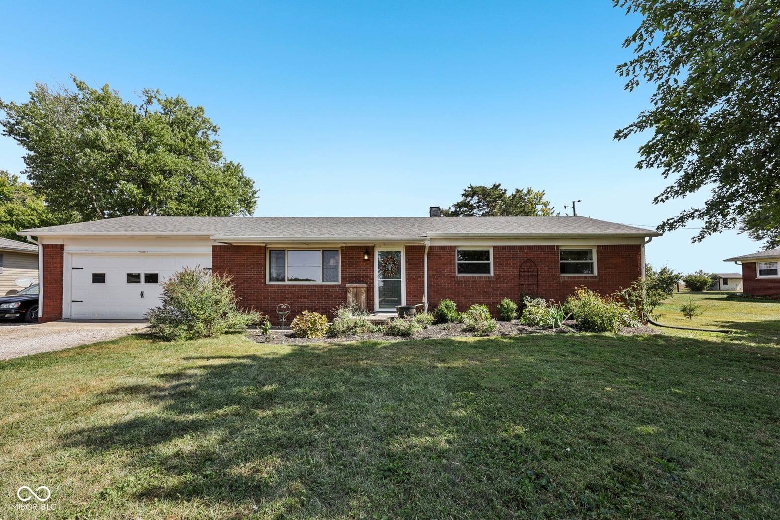 Front exterior at 4847 S State Road 75, Jamestown, IN
