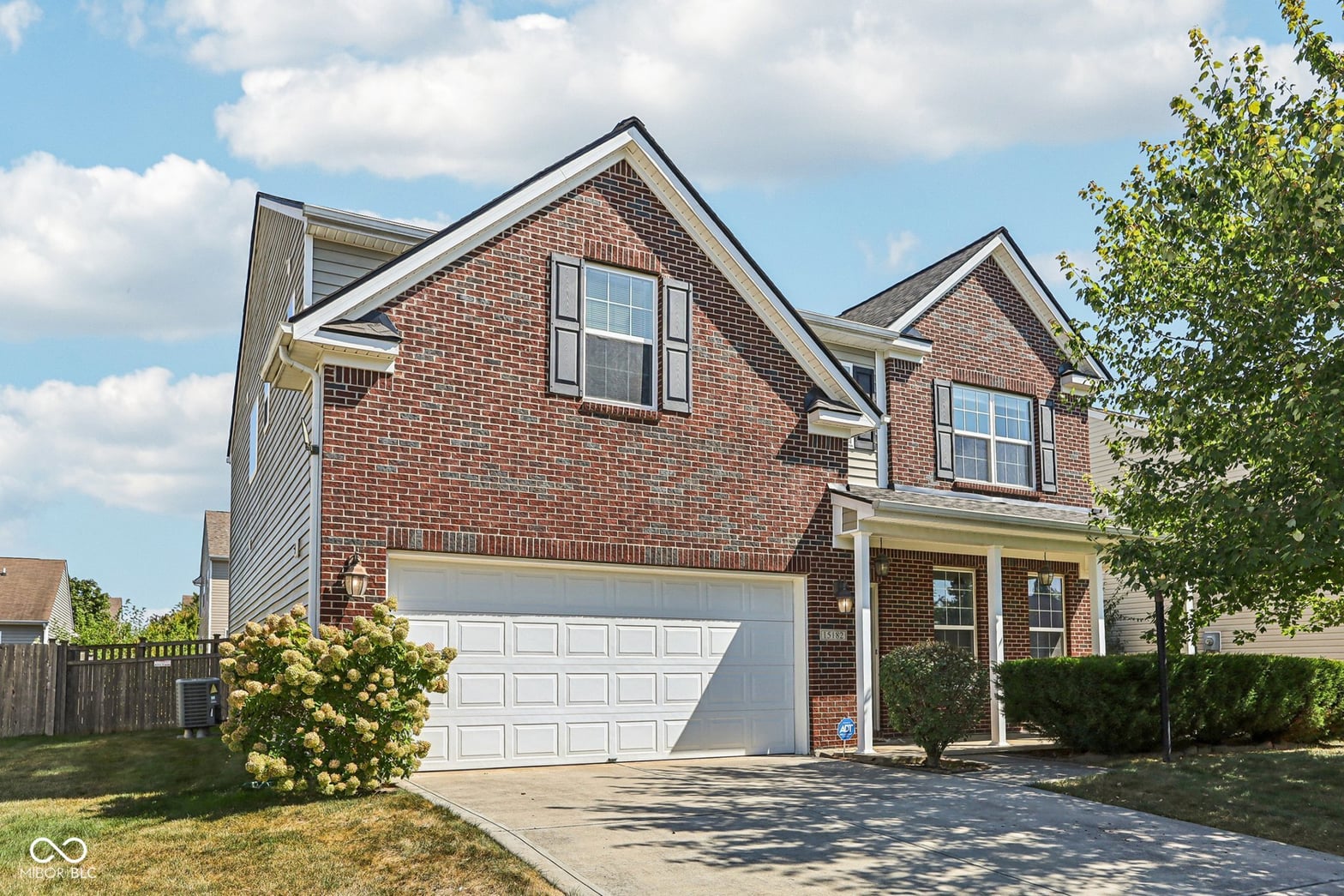 Front exterior at 15182 Fallen Leaves Lane, Noblesville, IN
