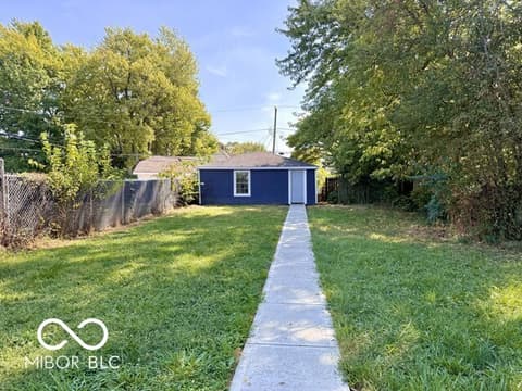 Yard at 2257 Brookside Avenue, Indianapolis, IN