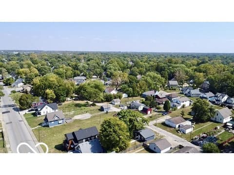 Aerial view at 2257 Brookside Avenue, Indianapolis, IN