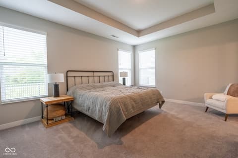 Bedroom at 9741 Haughton Lane, McCordsville, IN