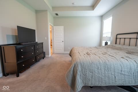 Bedroom at 9741 Haughton Lane, McCordsville, IN