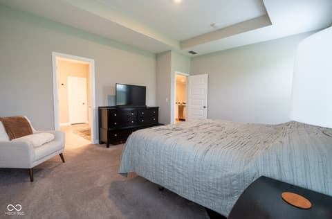 Bedroom at 9741 Haughton Lane, McCordsville, IN
