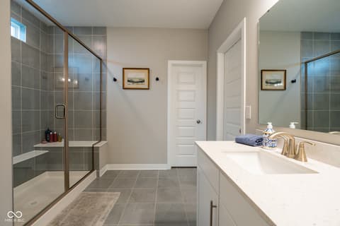 Bathroom at 9741 Haughton Lane, McCordsville, IN