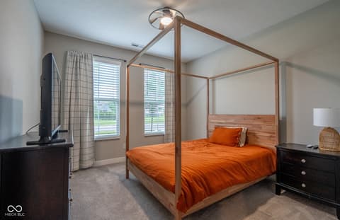 Bedroom at 9741 Haughton Lane, McCordsville, IN
