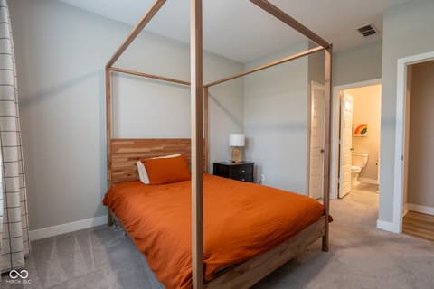 Bedroom at 9741 Haughton Lane, McCordsville, IN