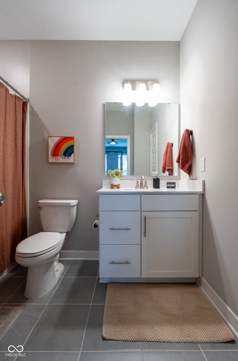 Bathroom at 9741 Haughton Lane, McCordsville, IN